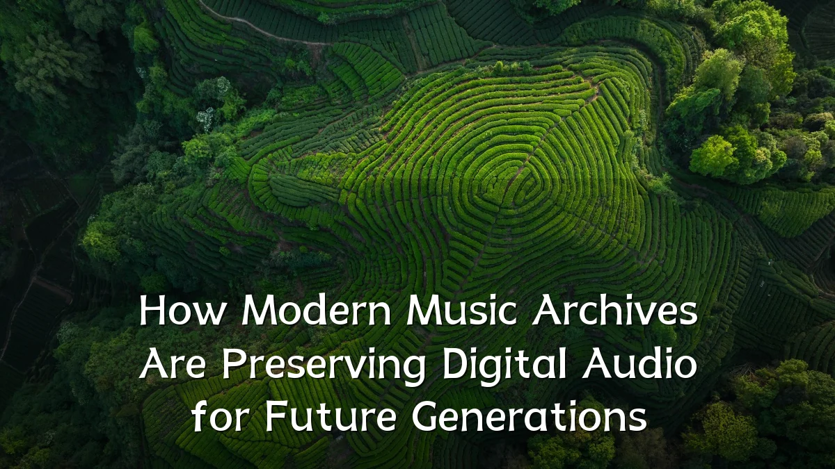 How Modern Music Archives Are Preserving Digital Audio for Future Generations