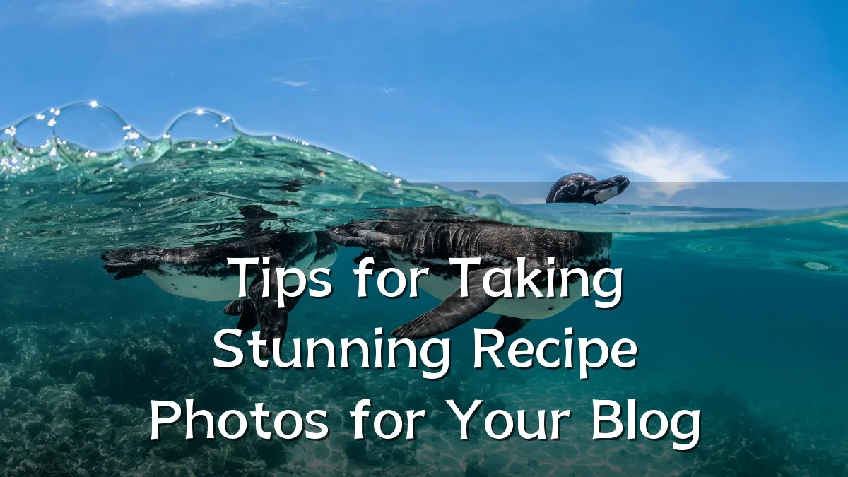 Tips for Taking Stunning Recipe Photos for Your Blog
