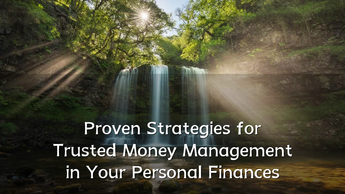 Proven Strategies for Trusted Money Management in Your Personal Finances