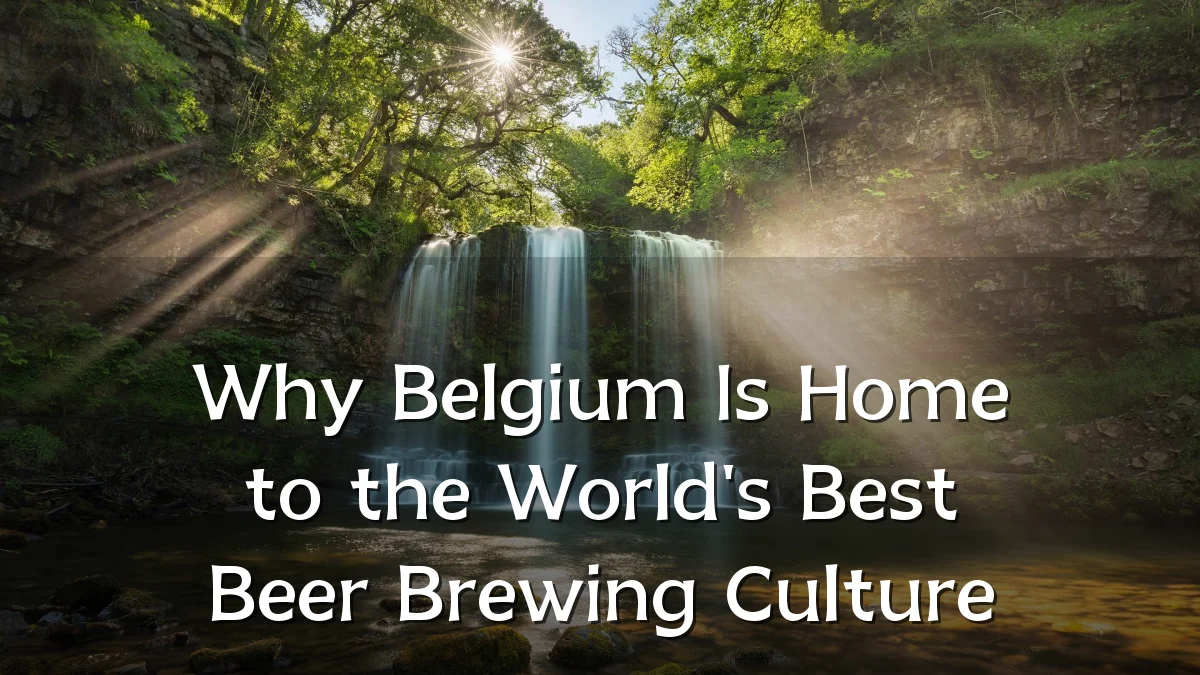 Why Belgium Is Home to the World's Best Beer Brewing Culture