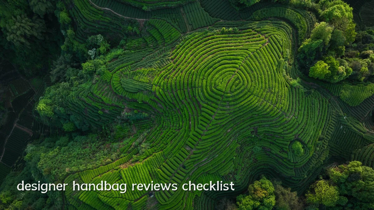 designer handbag reviews checklist