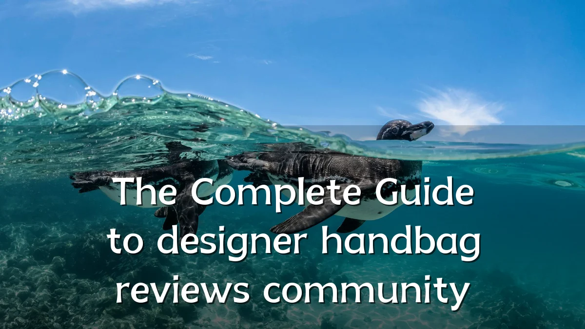 The Complete Guide to designer handbag reviews community