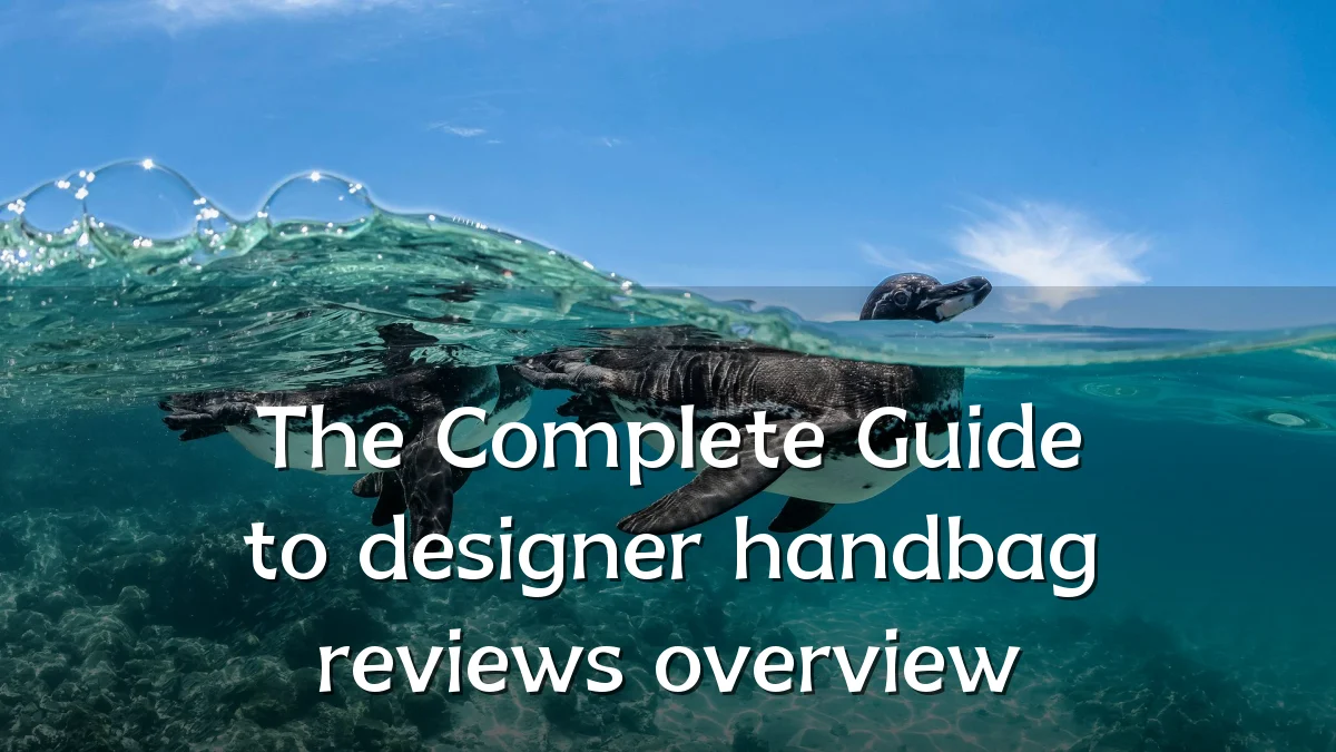 The Complete Guide to designer handbag reviews overview