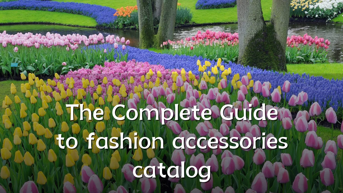 The Complete Guide to fashion accessories catalog