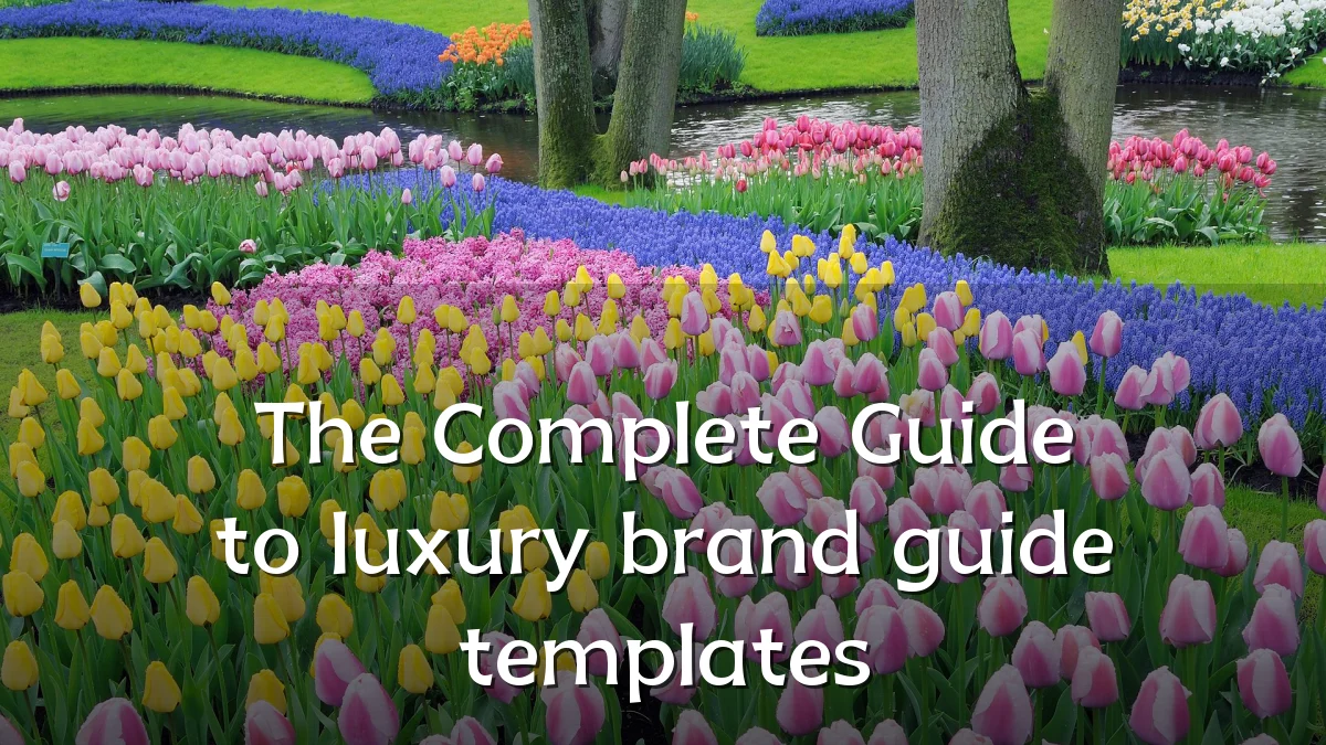 The Complete Guide to luxury brand guide templates