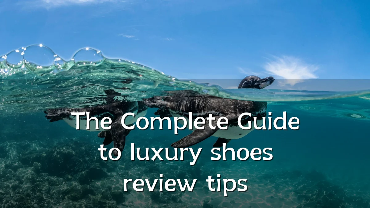 The Complete Guide to luxury shoes review tips