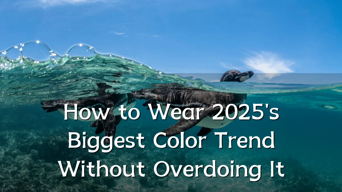How to Wear 2025's Biggest Color Trend Without Overdoing It