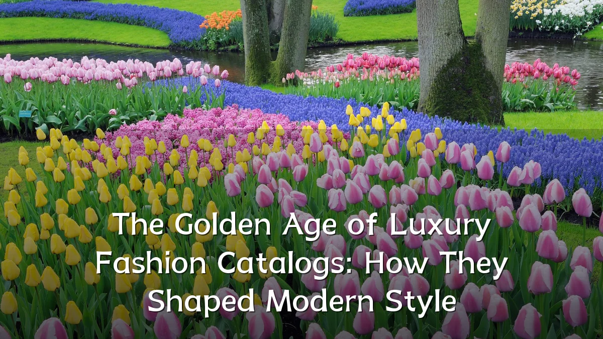 The Golden Age of Luxury Fashion Catalogs: How They Shaped Modern Style