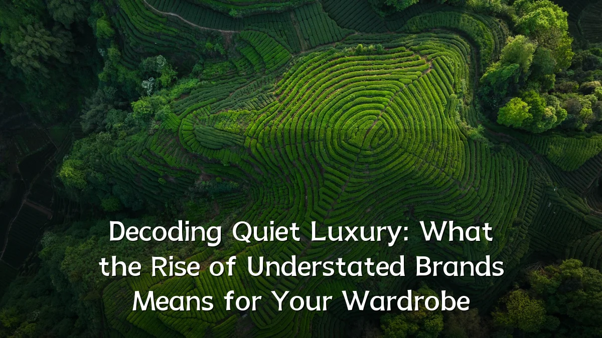 Decoding Quiet Luxury: What the Rise of Understated Brands Means for Your Wardrobe