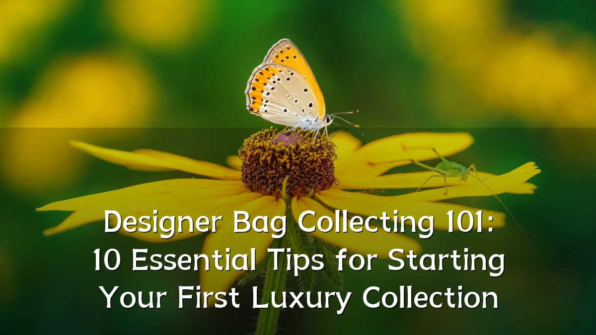 Designer Bag Collecting 101: 10 Essential Tips for Starting Your First Luxury Collection