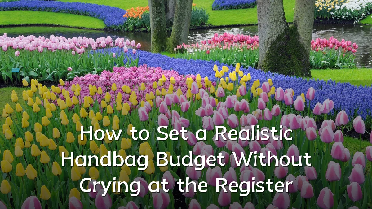 How to Set a Realistic Handbag Budget Without Crying at the Register