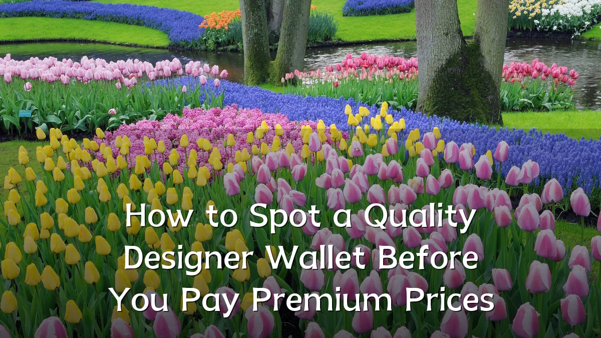How to Spot a Quality Designer Wallet Before You Pay Premium Prices