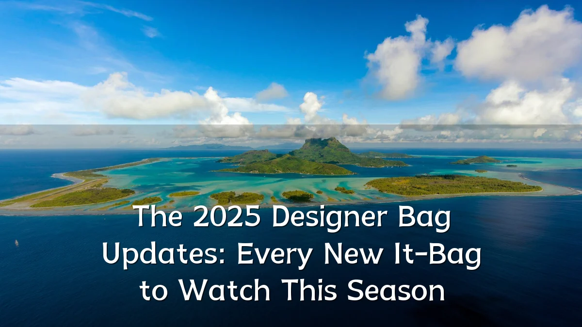 The 2025 Designer Bag Updates: Every New It-Bag to Watch This Season
