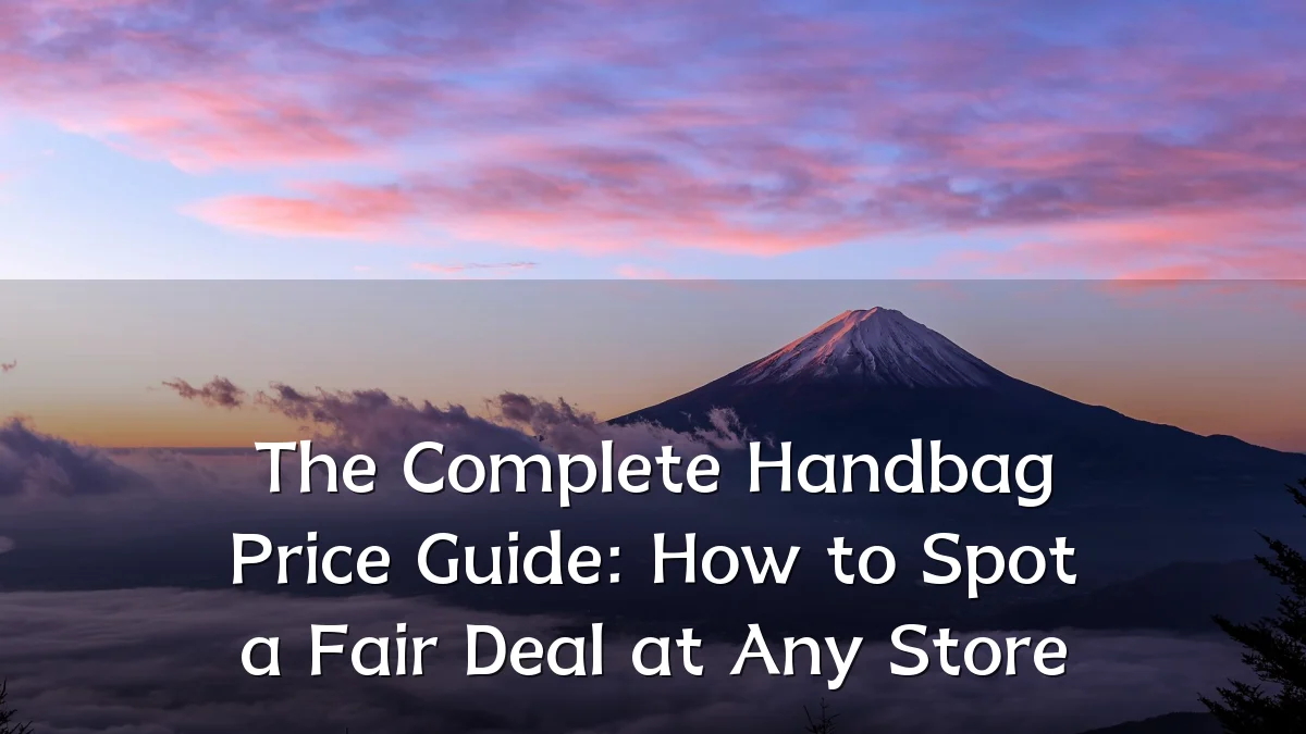 The Complete Handbag Price Guide: How to Spot a Fair Deal at Any Store