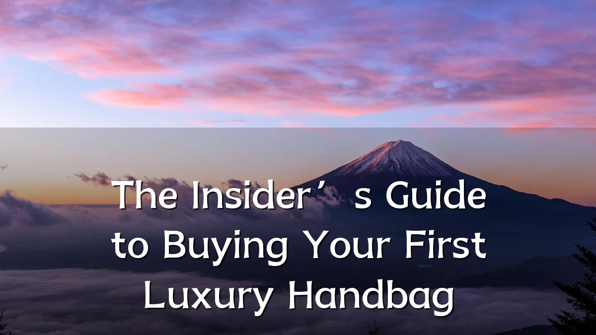The Insider’s Guide to Buying Your First Luxury Handbag