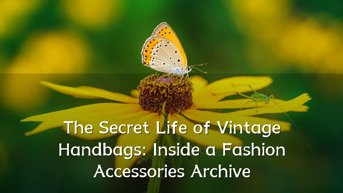 The Secret Life of Vintage Handbags: Inside a Fashion Accessories Archive