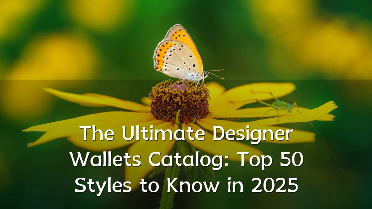 The Ultimate Designer Wallets Catalog: Top 50 Styles to Know in 2025