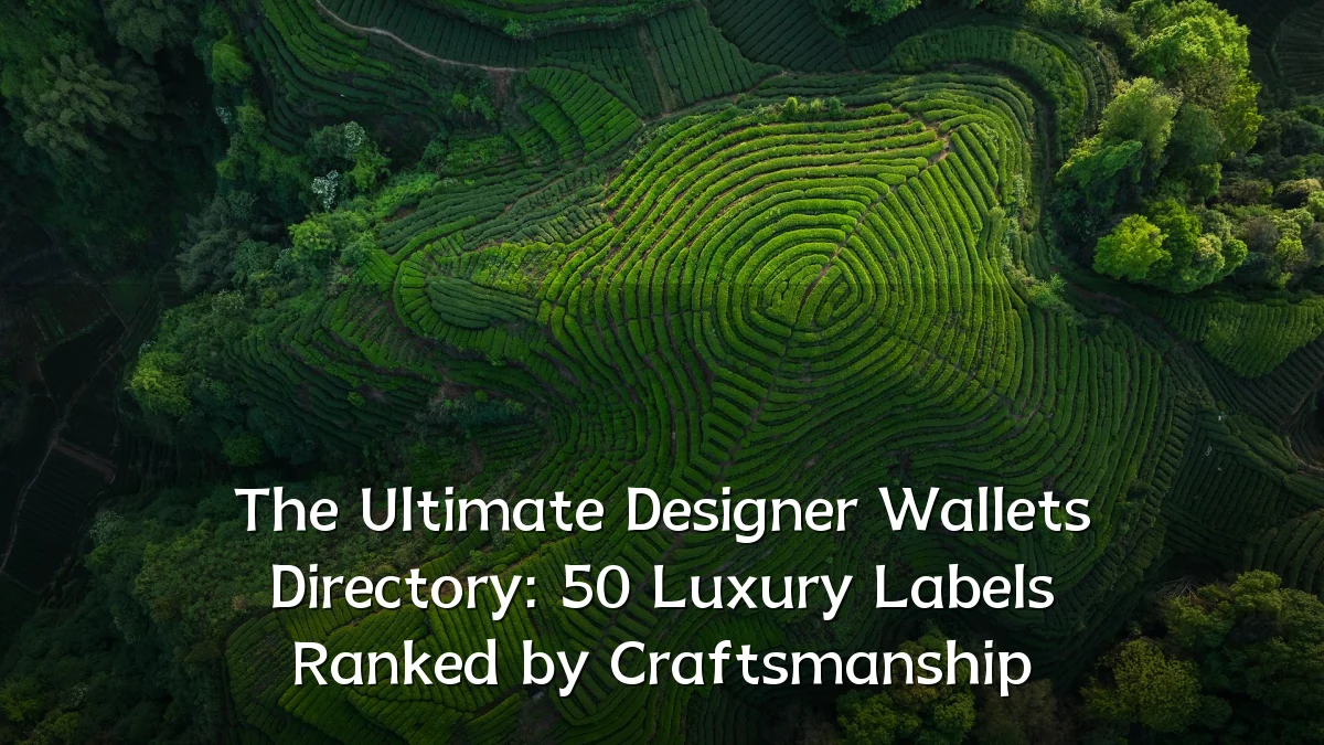 The Ultimate Designer Wallets Directory: 50 Luxury Labels Ranked by Craftsmanship