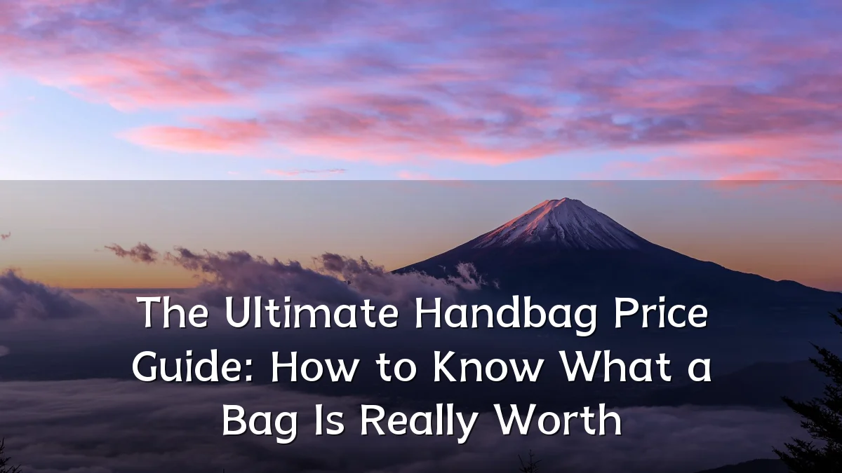 The Ultimate Handbag Price Guide: How to Know What a Bag Is Really Worth